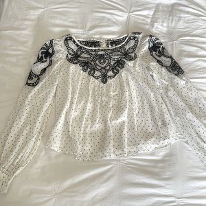 Free People blouse xs